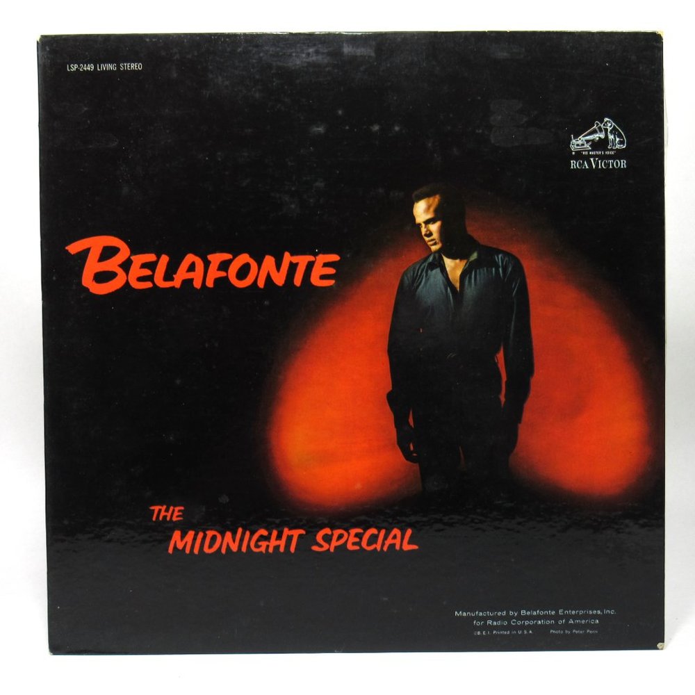 Harry Belafonte The Midnight Special Vinyl LP Record RCA 1962